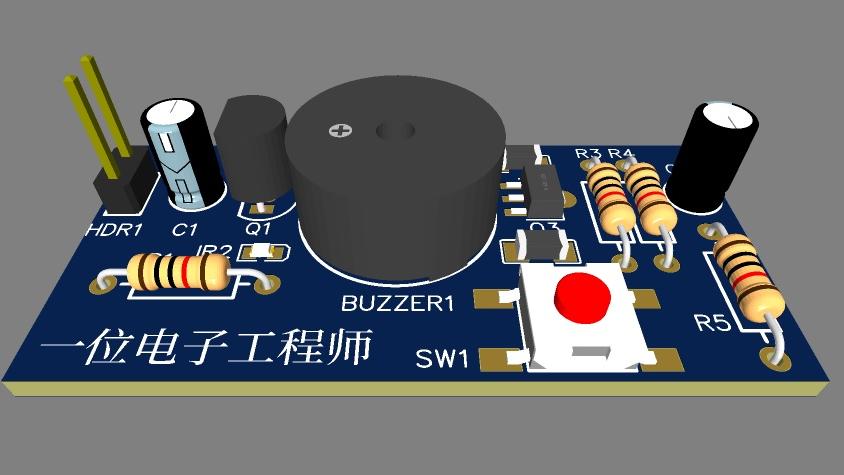 电子产品|经典电路设计十七：用分立器件实现音乐门铃模块的制作方案设计