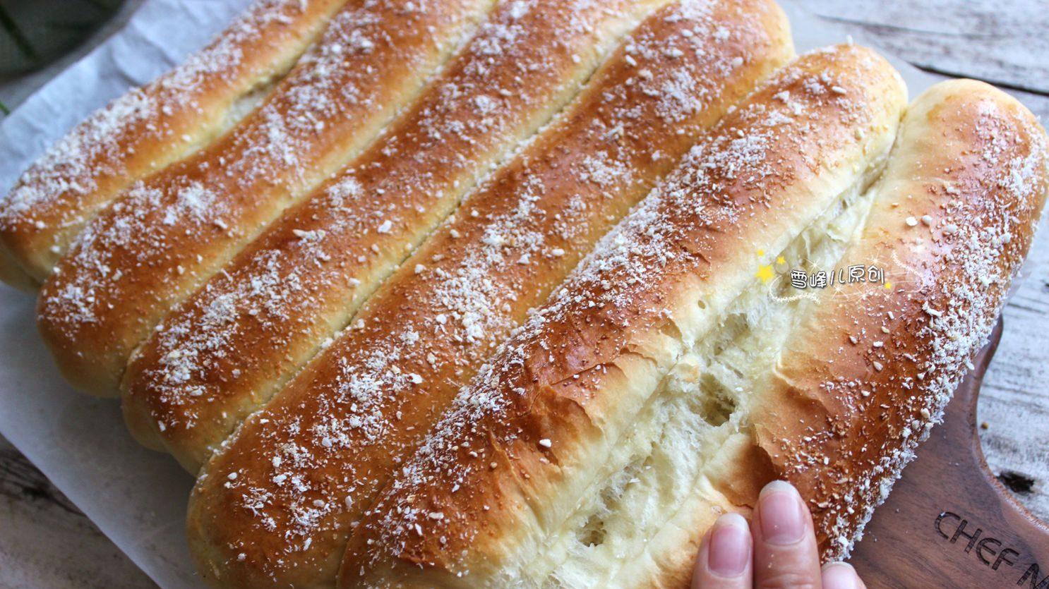 炒鸡蛋|宅家自己学会做面包暄软好吃无添加，揉一揉不用手套膜，做法真简单