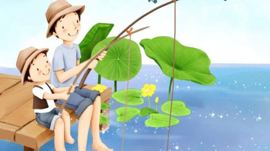 |溪流中钓鱼最好用细线小钩，长杆短线，钓点选的好不好是获鱼的关键