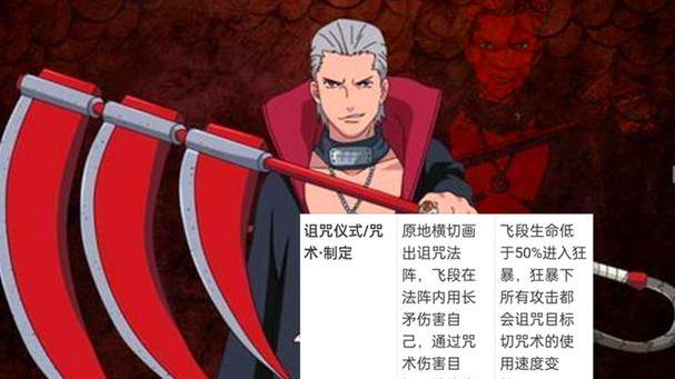 火影忍者|火影忍者：飞段在使用哪个技能时可以自由移动？