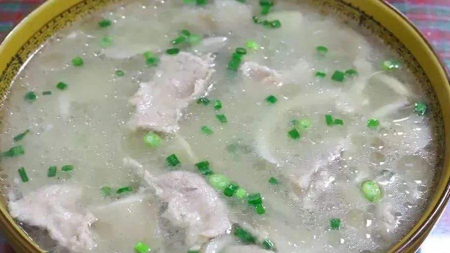 |好吃的滑肉片汤，滑嫩入味，在家也可以做