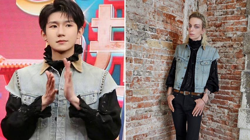 赵丽颖|春晚进行时阵容：赵丽颖舞裙耀眼，宋祖儿像名媛，三小只穿的温馨