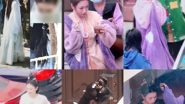 张晚意|《长相思》杨紫和老木打闹，张晚意有披发造型，檀健次的白衣很帅