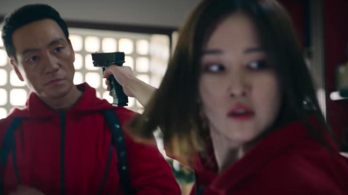 李冰冰|《纸房子：韩国篇》预告震撼曝光，劫匪发狂攻下造币厂夺千亿