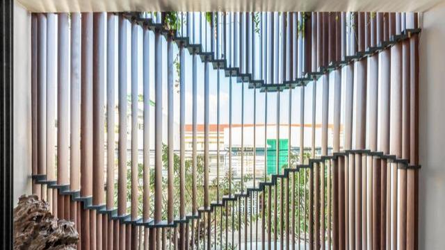 这栋越南房子，实际居住面积105㎡，装修虽不豪华，实用性却极高