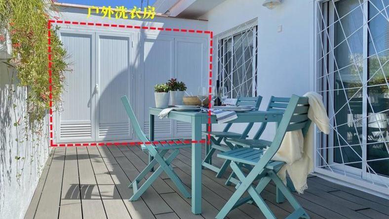 家里有院子别浪费，打造户外洗衣房，洗衣、晒衣那叫一个方便！