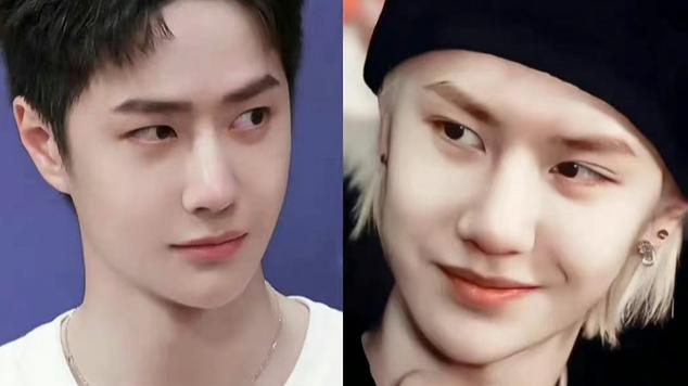 王一博|王一博童年写真照同款，网友称其复制粘贴式长大