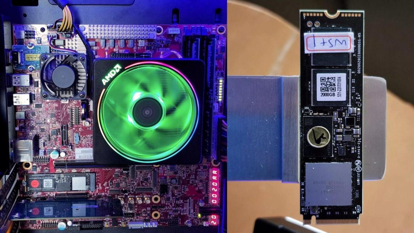 华为鸿蒙系统|AMD 与群联演示 PCIe 5.0 M.2 SSD，最高12GB/s！