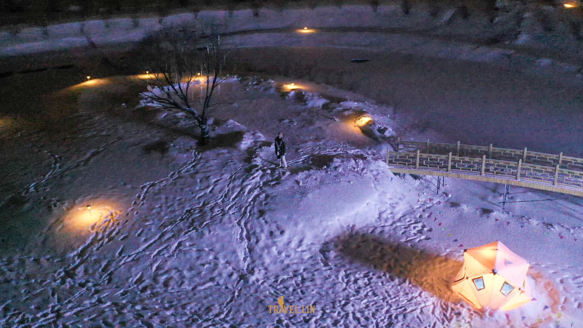 长白山|体验了一把夜间冰钓，请叫我东北姜太公