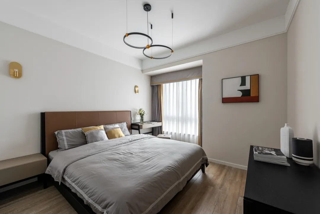 115㎡小三室现代，三口之家