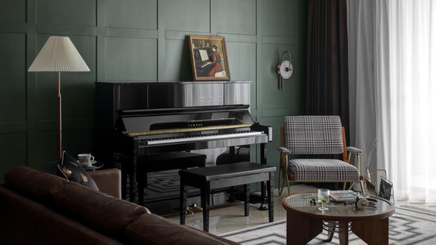 深色同样很优雅，耐看又精致，给人以舒适的生活体验