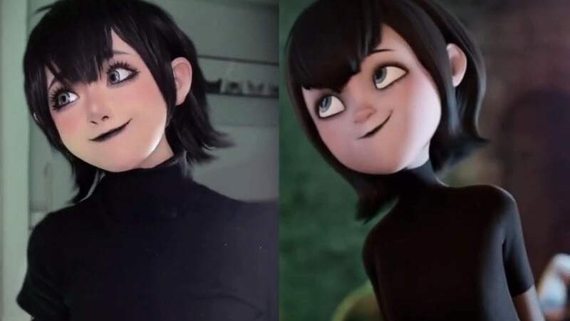 二次元|动画表情模仿，就像从动画里走出来的活生生的人物啊