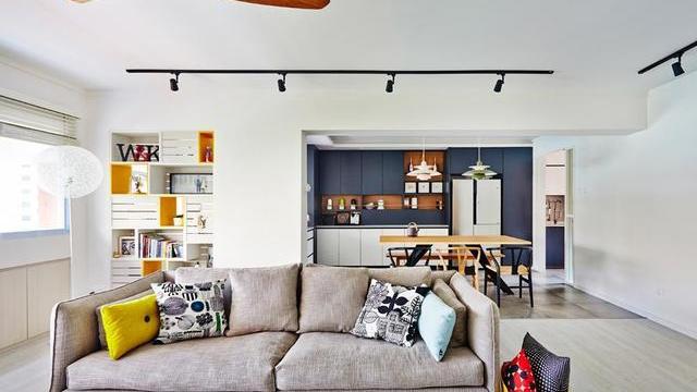 6年前的房子，如今也能评得上装修模板，110双厨设计，很有远见