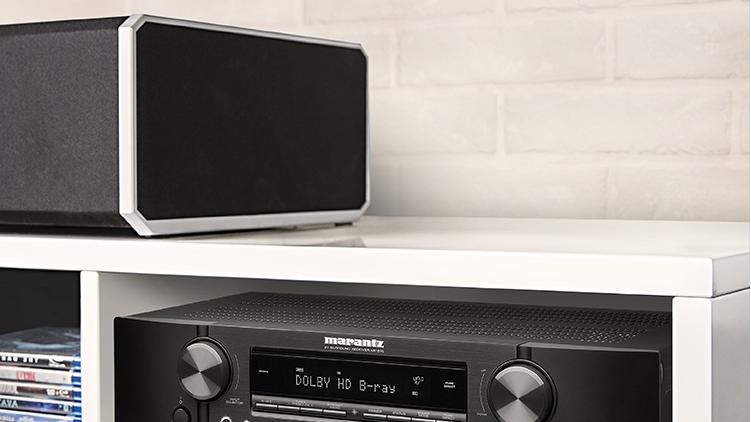 |打开电视，配上马兰士功放，让声音更贴近一点，释放满身的疲惫