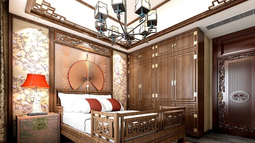 中式风格的卧室，可以有几种设计方法？