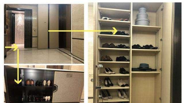 大平层一梯一户，电梯口的公摊面积可独享，每家都有权利装鞋柜？