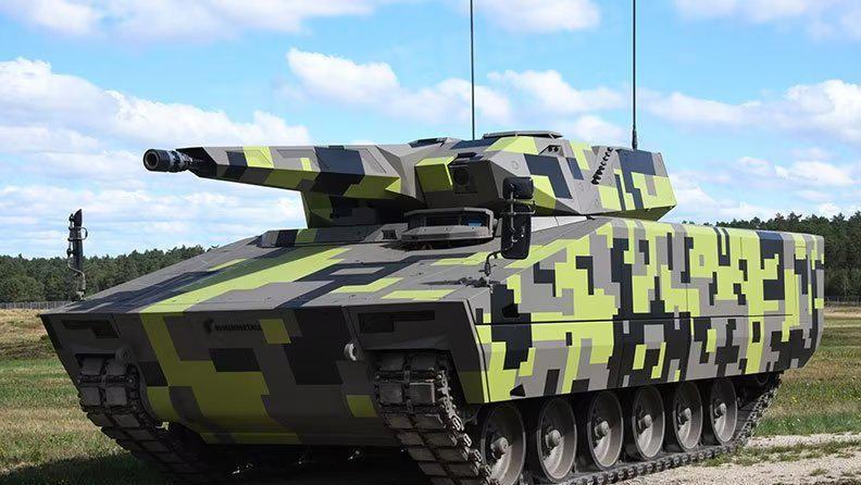 细看：莱茵金属KF41“山猫”步兵战车 雷达隐形设计的科幻武器