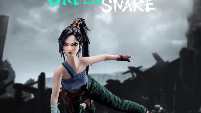 手办|青蛇劫起：衣物可拆卸的可动小青手办 从动画中穿越到现实的青蛇