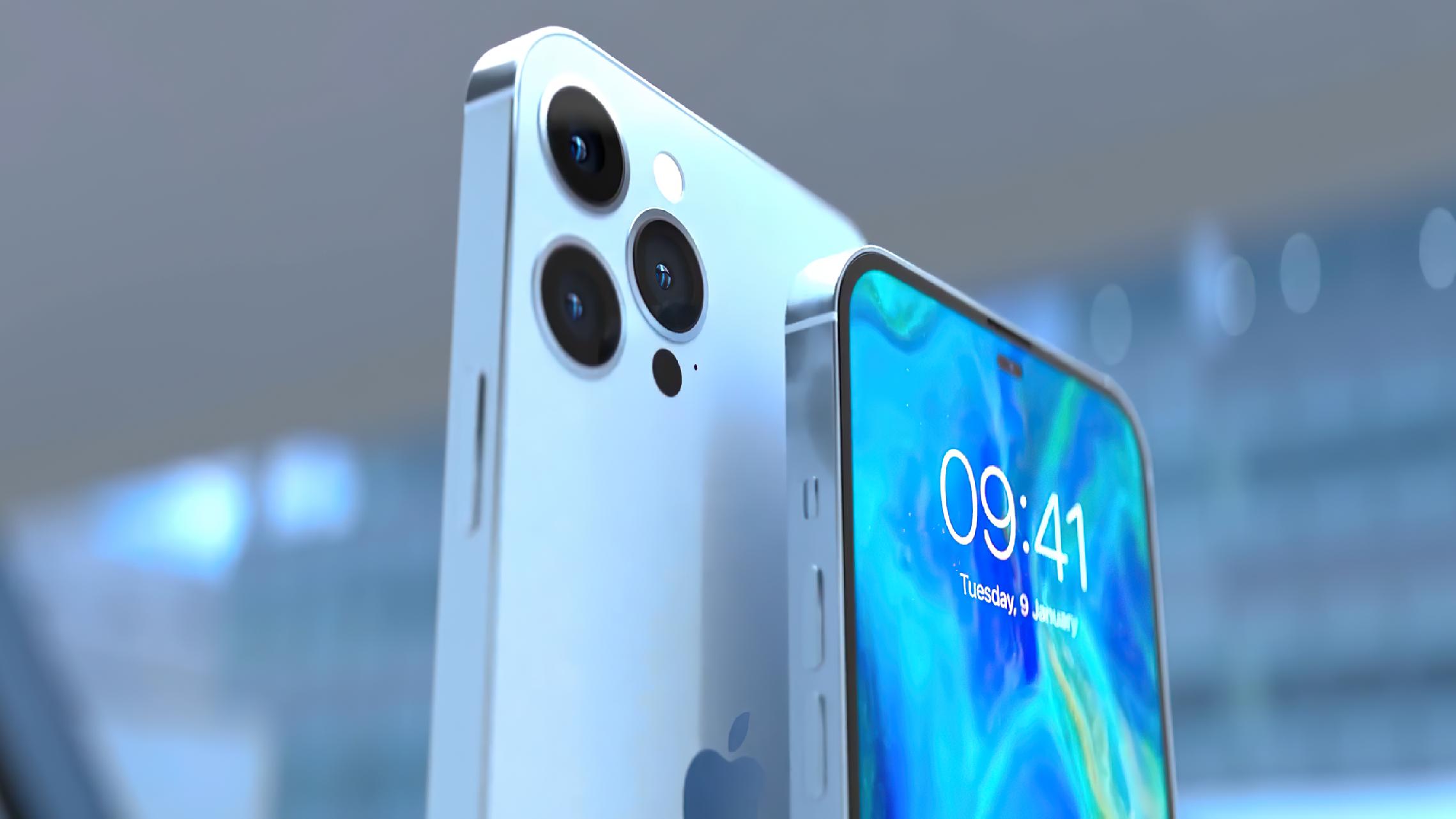 iPhone 14 Pro|iPhone14Pro大曝光：144Hz+A16芯片，屏幕设计偷师华为手机？