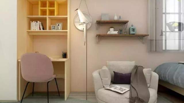 闺蜜50㎡复式新家，颜值实用兼具，楼梯间也被合理利用了起来