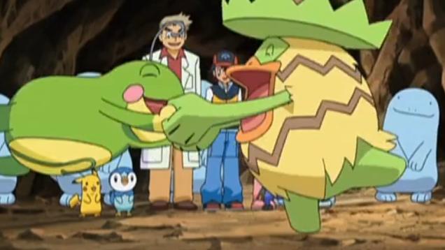 宝可梦|《宝可梦》蚊香蛙皇的请求，小次郎再次假扮为大木博士！