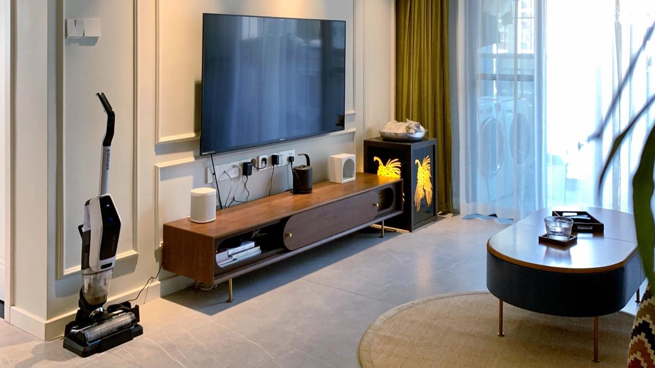 高级感满满的新房，简单装修不装吊灯和吊顶，是年轻人的最爱