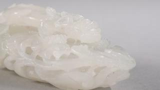 和田玉籽料|回流-和田玉籽料螭龙纹挂件