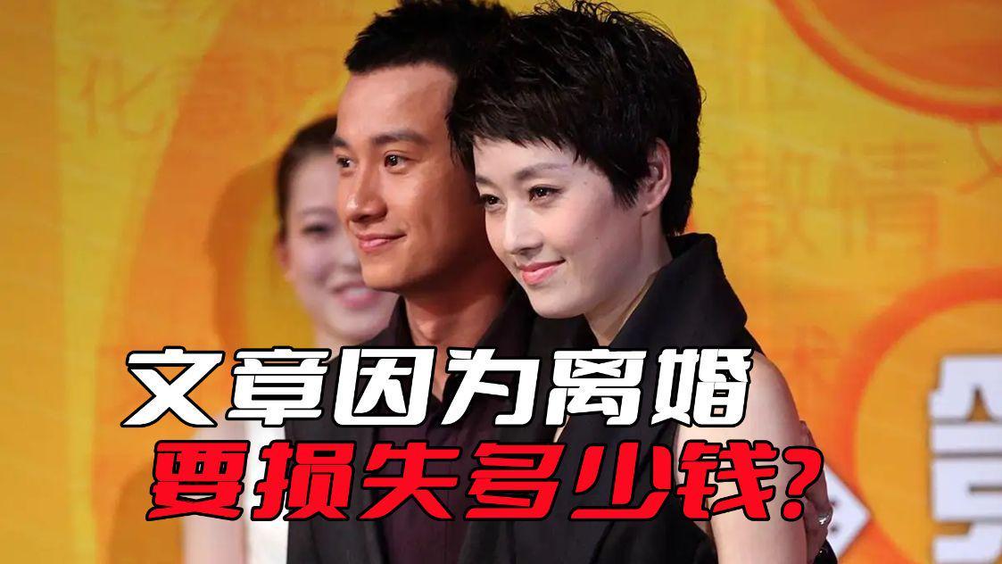 马伊琍|文章因为离婚要损失多少钱？除了夫妻共同财产，还有子女的抚养费