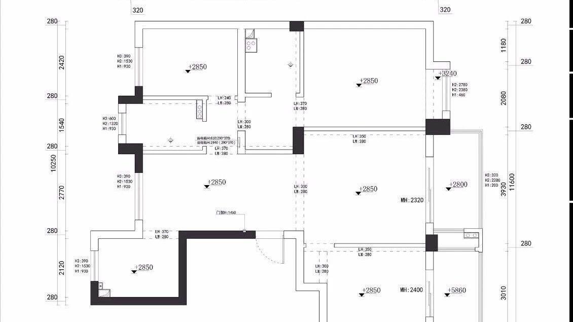 129㎡三居ins气质风格，复古红蓝撞色系，效果堪比样板间！