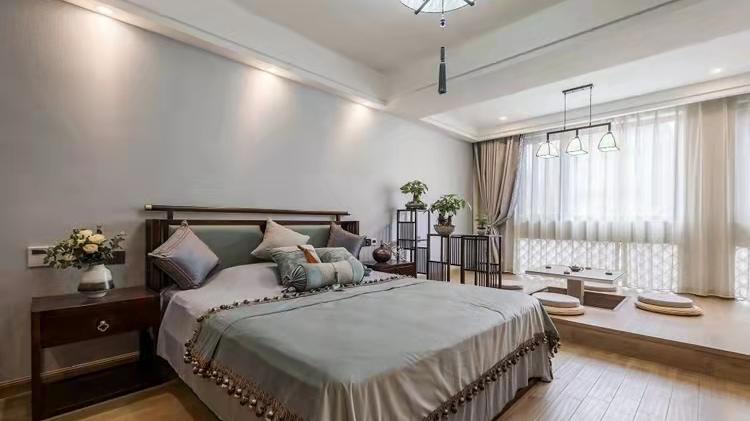 新中式卧室设计：内敛质朴、舒适实用