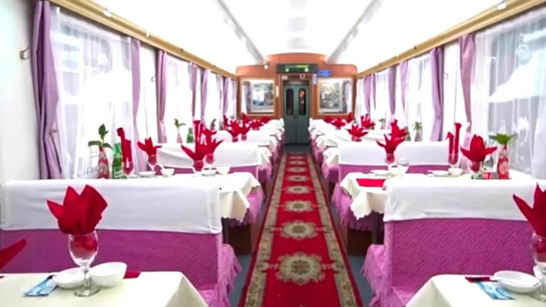 张掖|我国最豪华的旅游火车，新东方列车，让人叹为观止