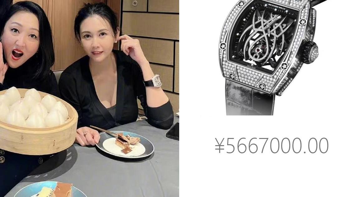 邱淑贞|54岁邱淑贞也老了，戴570万表聚会不经拍，打扮奢侈发际线暴露年龄