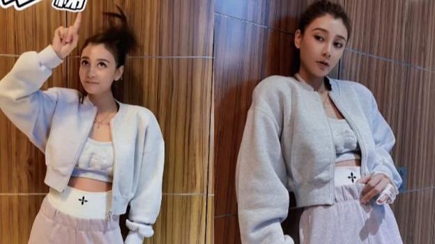 牛莉|曹云金前任穿睡衣拍视频！胸部刺青引人注目，木柜中堆满豪华包包