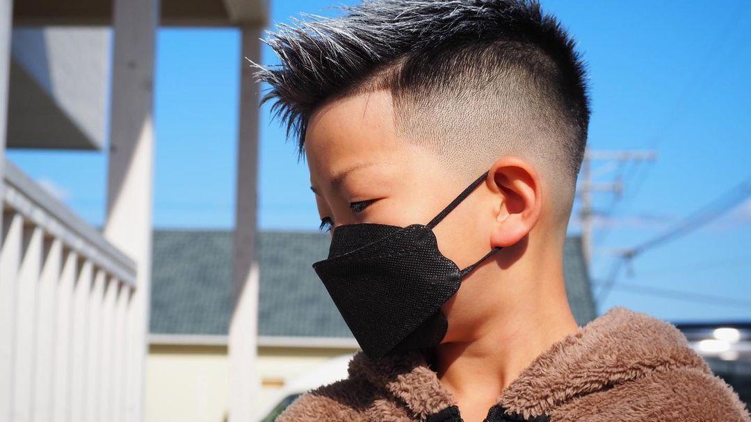 发型 2月2龙抬头，小男孩发型这样剪，真帅气