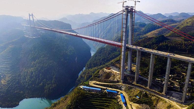 六盘水|六盘水有座大桥，虽然名气不大，但却成为了“世界第一高桥”