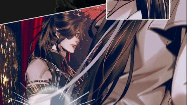 谢怜|天官赐福，引玉面具奇特，咒枷像条形码，谢怜被推花城搀扶