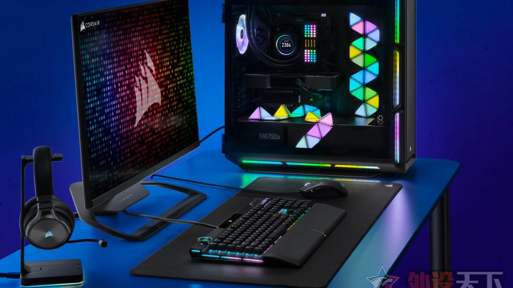 机箱|美商海盗船发布5000T RGB机箱与LC100装饰灯板