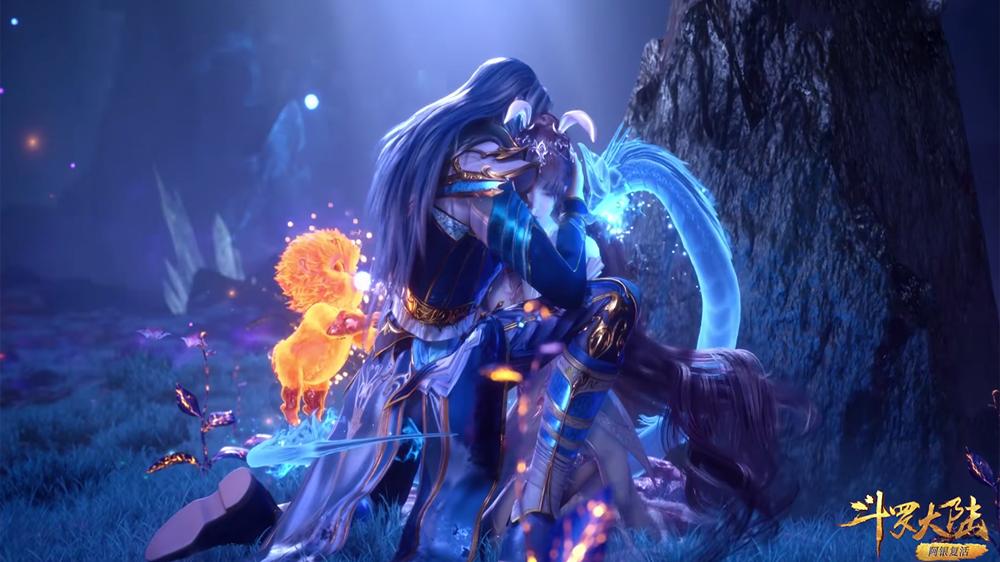 小舞|斗罗：大明二明提前复出，灵魂体也太可爱了，小舞蜜汁角度也绝了