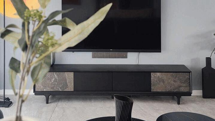 160㎡轻美式，自带氛围感的灰蓝色，营造浪漫的顶楼跃式！