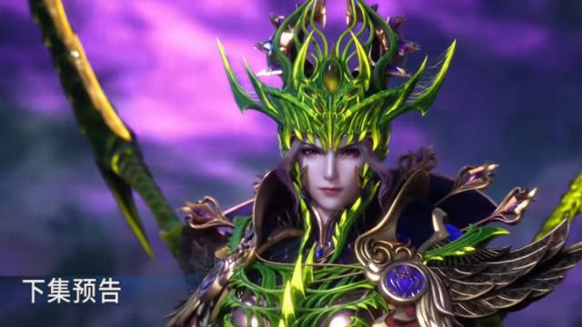 比比东|斗罗大陆：比比东噬魂蛛皇真身公开，蛛腿化身长矛，墨绿色铠甲太狰狞