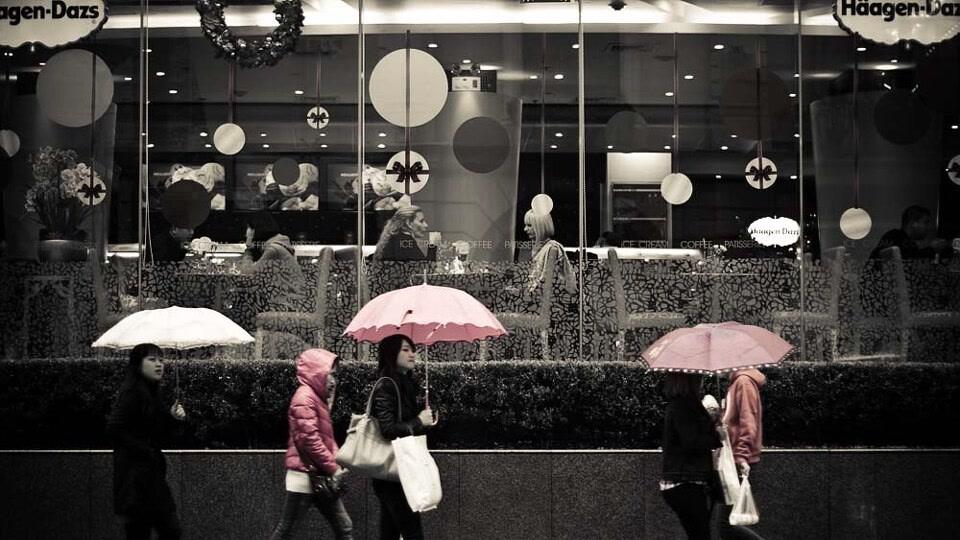 |冬雨深处的上海