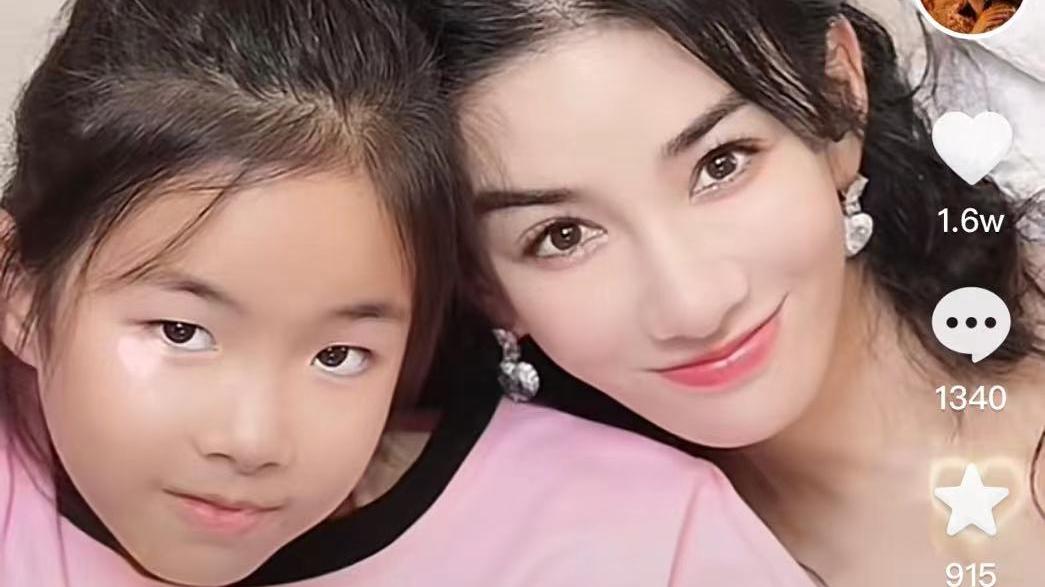 黄奕|黄奕女儿唇形太像妈妈！五官国际范十足，年仅9岁手臂强壮如大人