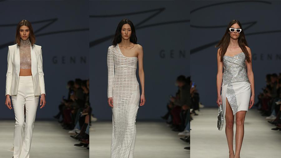 Genny 2022秋冬系列，丰富色彩，修身廓形的柔和，时尚也有面料的光泽感