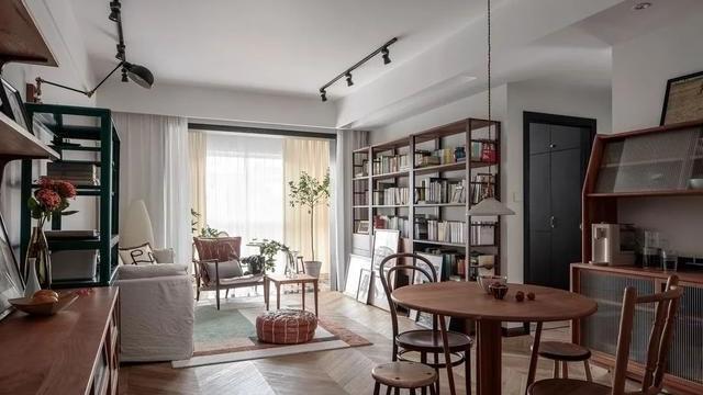 发现一套100平混搭轻复古风，那叫一个文艺又治愈，氛围太美好了