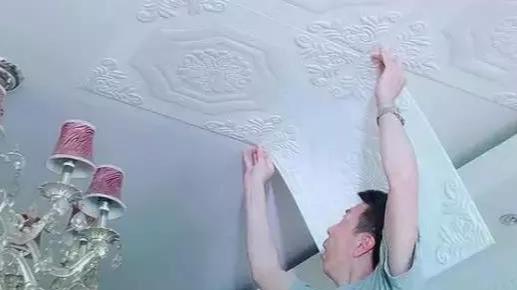 第二套房，坚决不刮腻子，瓷砖也不用！学下图，方便气派还不贵