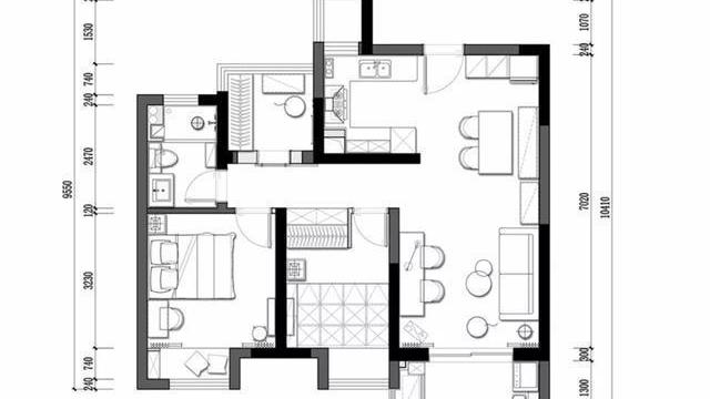 同事介绍的装修公司，96㎡两居硬装全包就花5万多，这效果真给力