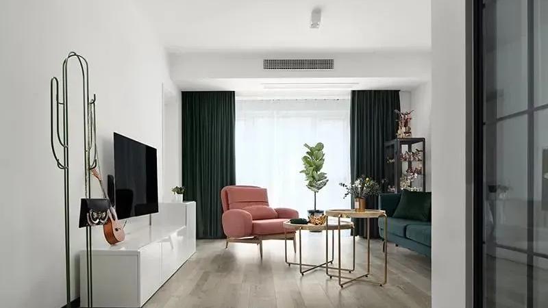 小户型客厅这样装真的很加分，不愧是门面担当，颜值高得可怕