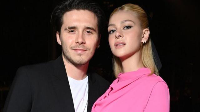 布鲁克林|布鲁克林与妮可拉佩尔茨结婚照首曝光，婚礼费用高达1.2亿，超壕