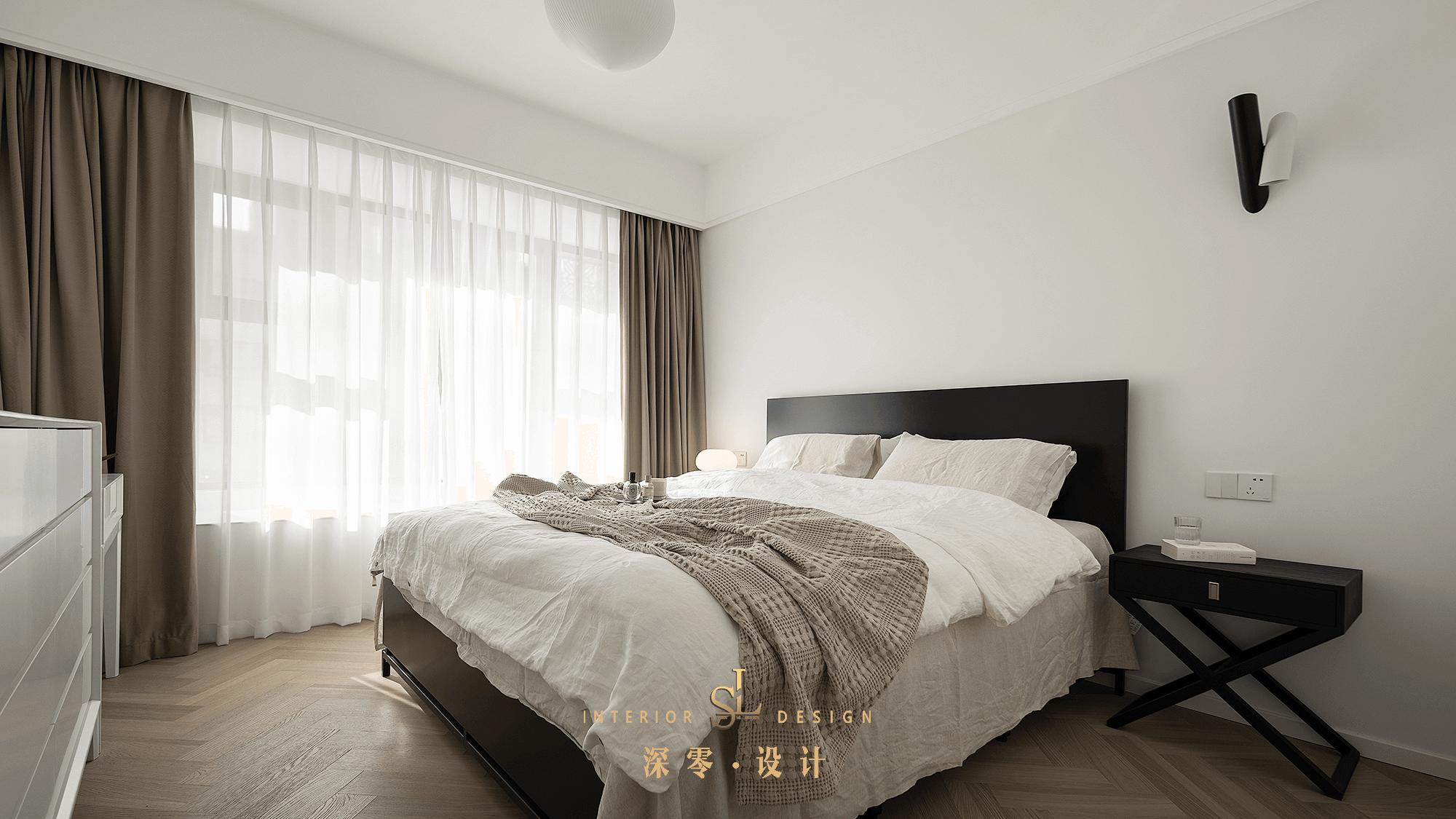 看完118㎡两居室，才清楚留白的意义，全屋白墙不掺杂一丝俗气