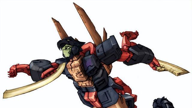 acgn漫评|勇者风格变形金刚巨狰狞小队与冲云霄设计